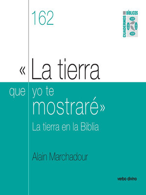 cover image of "La tierra que yo te mostraré"
